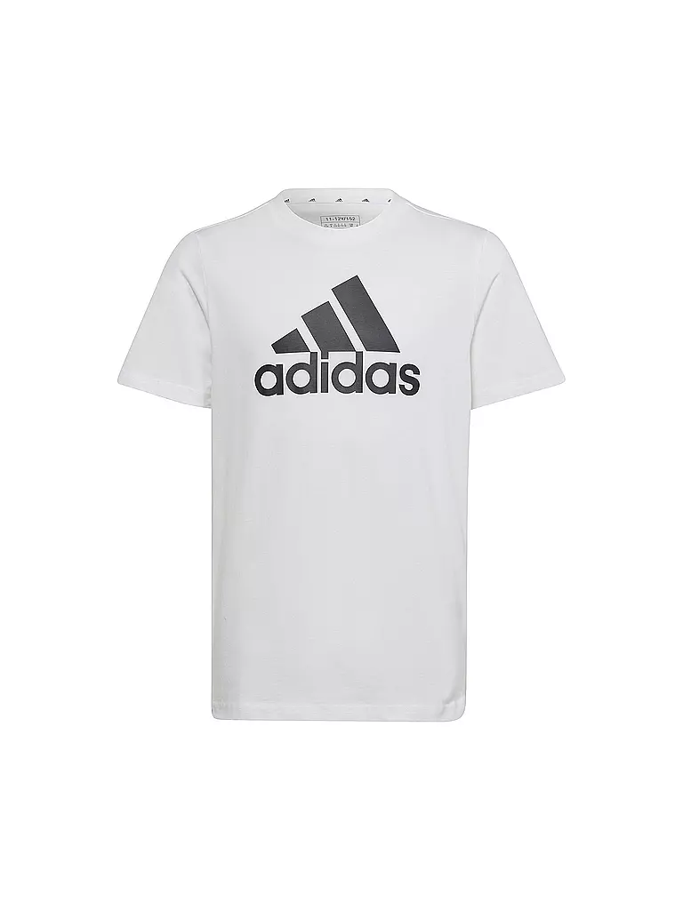 ADIDAS Kinder T Shirt Essentials Big Logo weiss